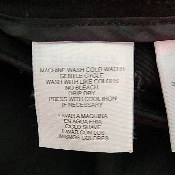 Jones New York Women's Signature Stretch Black Pants Size 12 - Picture 7 of 8